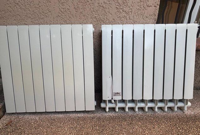 Réparation radiateur Delta Dore 1 radiateur Delta Dore en panne
